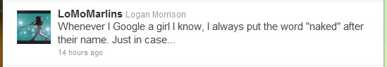 Logan Morrison Tweet