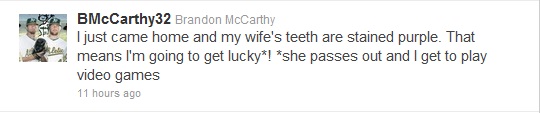 Brandon McCarthy Tweet