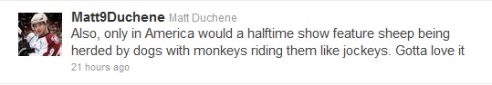 Matt Duchene Tweet