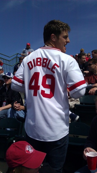 Rob Dibble Reds Jersey