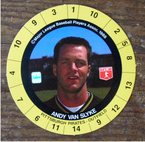 Andy Van Slyke Photo Disk