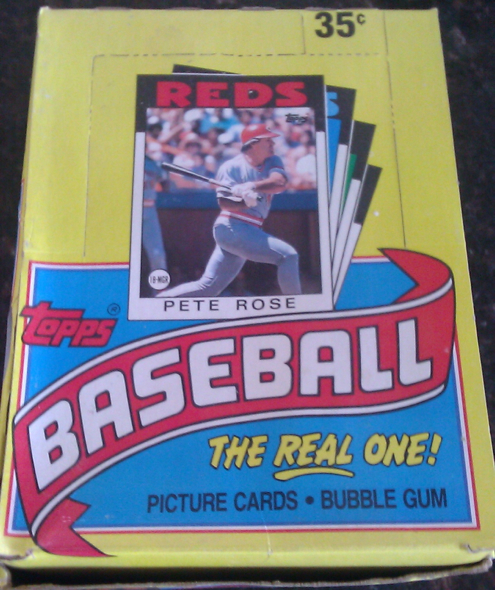 1986 topps baseball card box