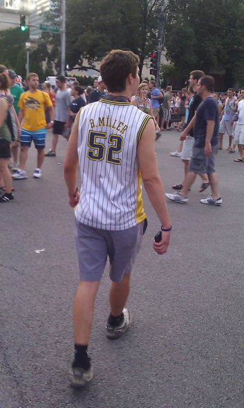 Brad Miller Pacers jersey