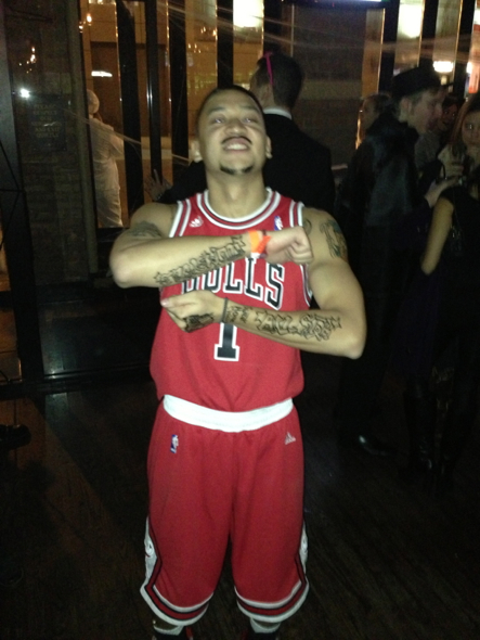 awesome derrick rose halloween costume