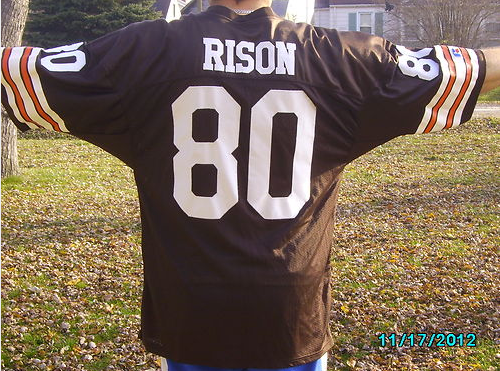 Andre Rison Browns jersey