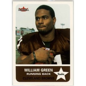 William Green browns card
