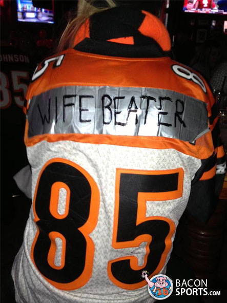 chad johnson wife beater jersey