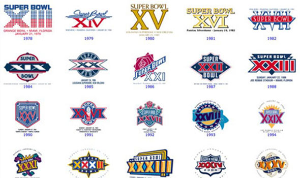super bowl logos