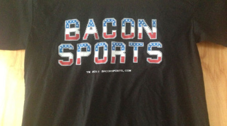 bacon sports tecmo bowl shirt