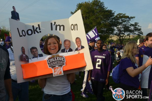 look i'm on gameday