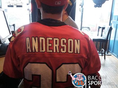 jamaal anderson falcons jersey