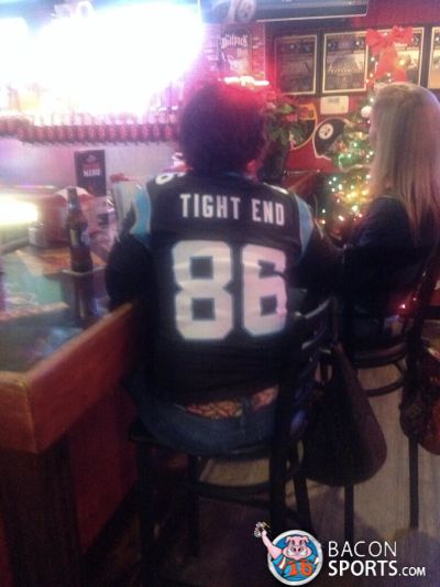 panthers tight end jersey