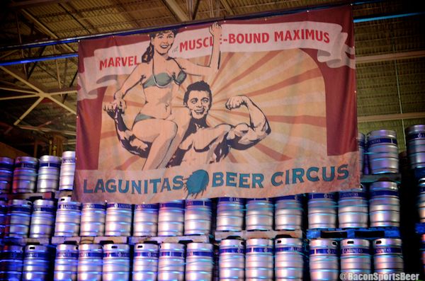 lagunitas beer circus banner