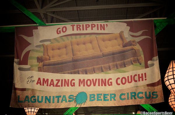 lagunitas beer circus banner