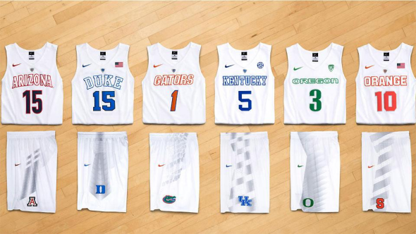 Nike's March Madness Uniforms.