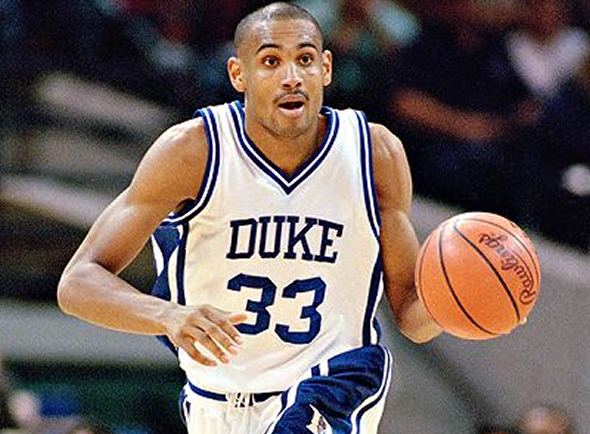 Duke's white jersey is a classic.