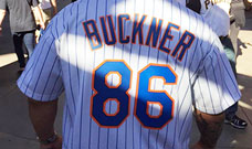 Mets Fan Trolling Hard in a Bill Buckner Jersey