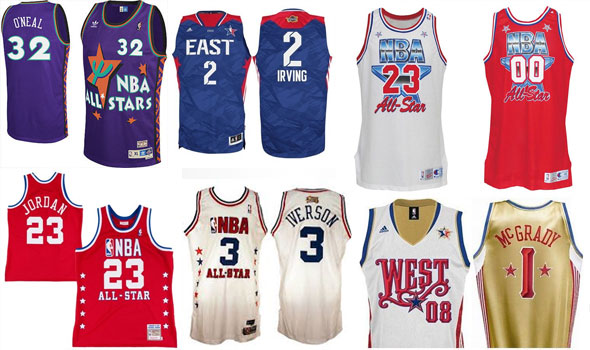 NBA All-Star Game Jerseys  - Image 1 from NBA All-Star Game Jerseys