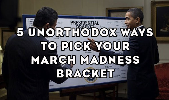 ways to pick your march madness bracket