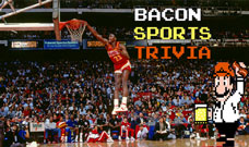 bacon sports trivia colleges